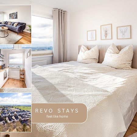 Moderne 2-Zimmer-Wohnung Mit Atemberaubender Skyline Aussicht Auf Frankfurt! Steinbach im Taunus Exteriér fotografie